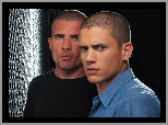 Wentworth Miller, Dominic Purcell, Skazany na śmierć, Prison Break, Bracia